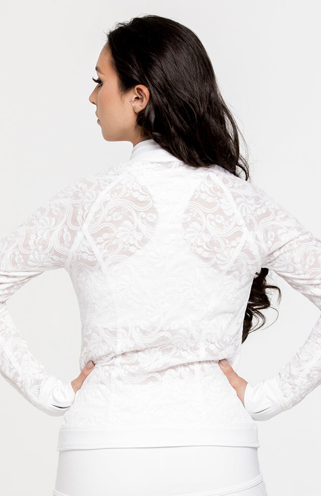 Lace Jacket White
