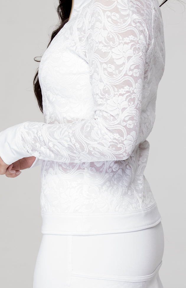 Lace Jacket White