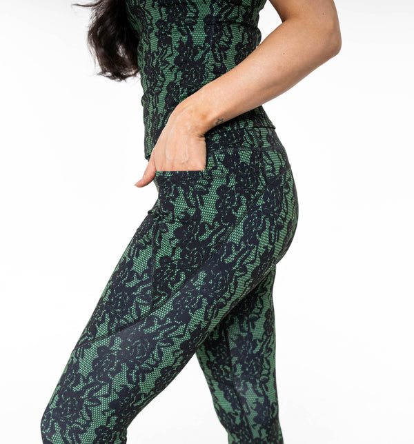 Phoenix Lace Print Legging